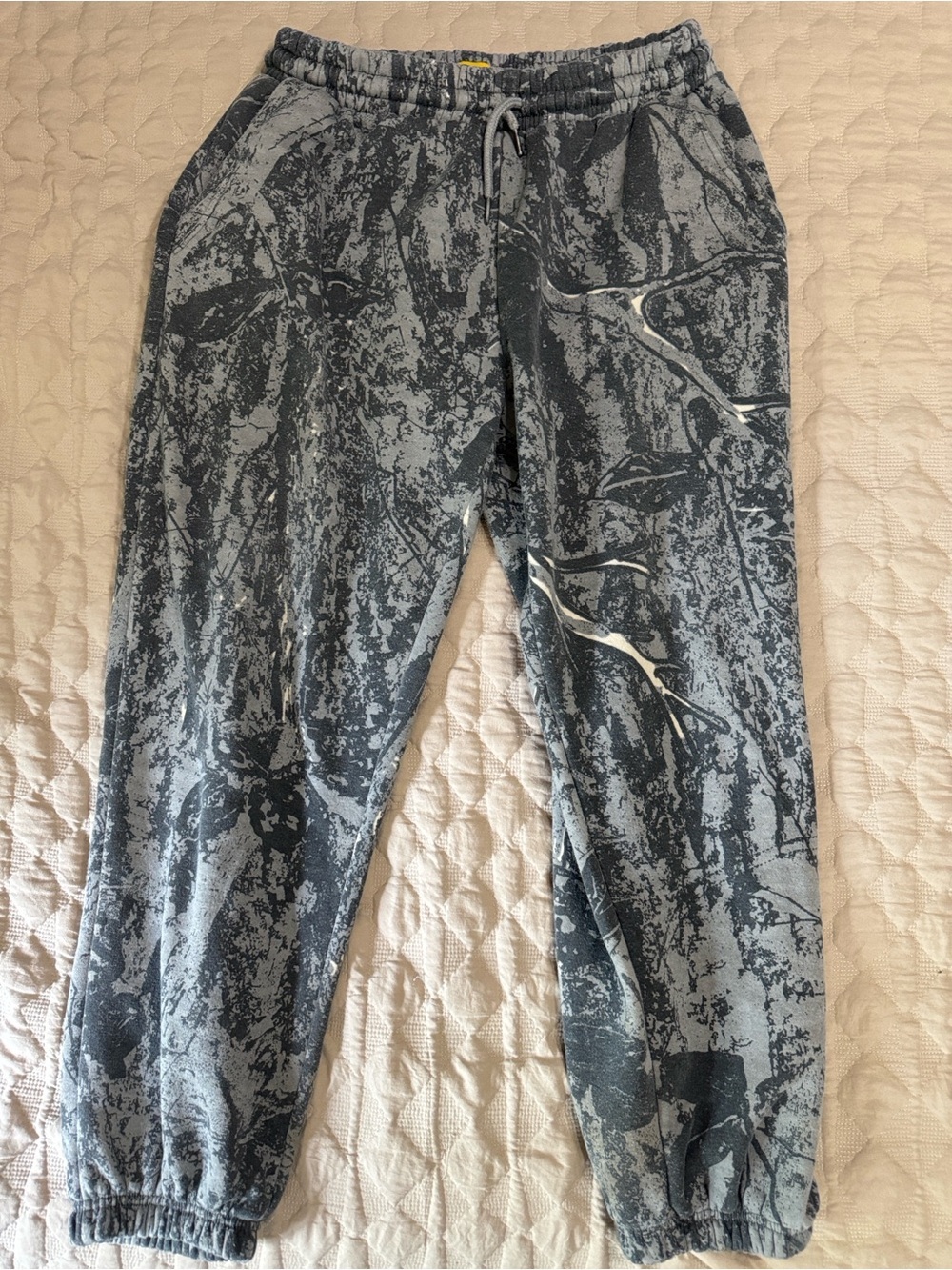 Rhyme Men's Camouflage Tree Athletic Jogger Pants - Casual Comfort Large